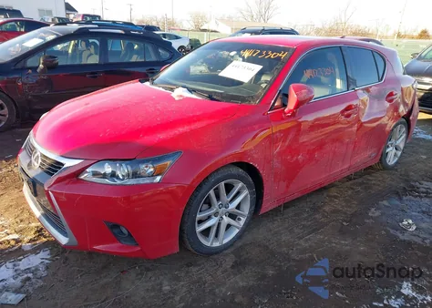 2015 Lexus Ct 200H z USA, uszkodzony, nr VIN JTHKD5BH6F2237147
